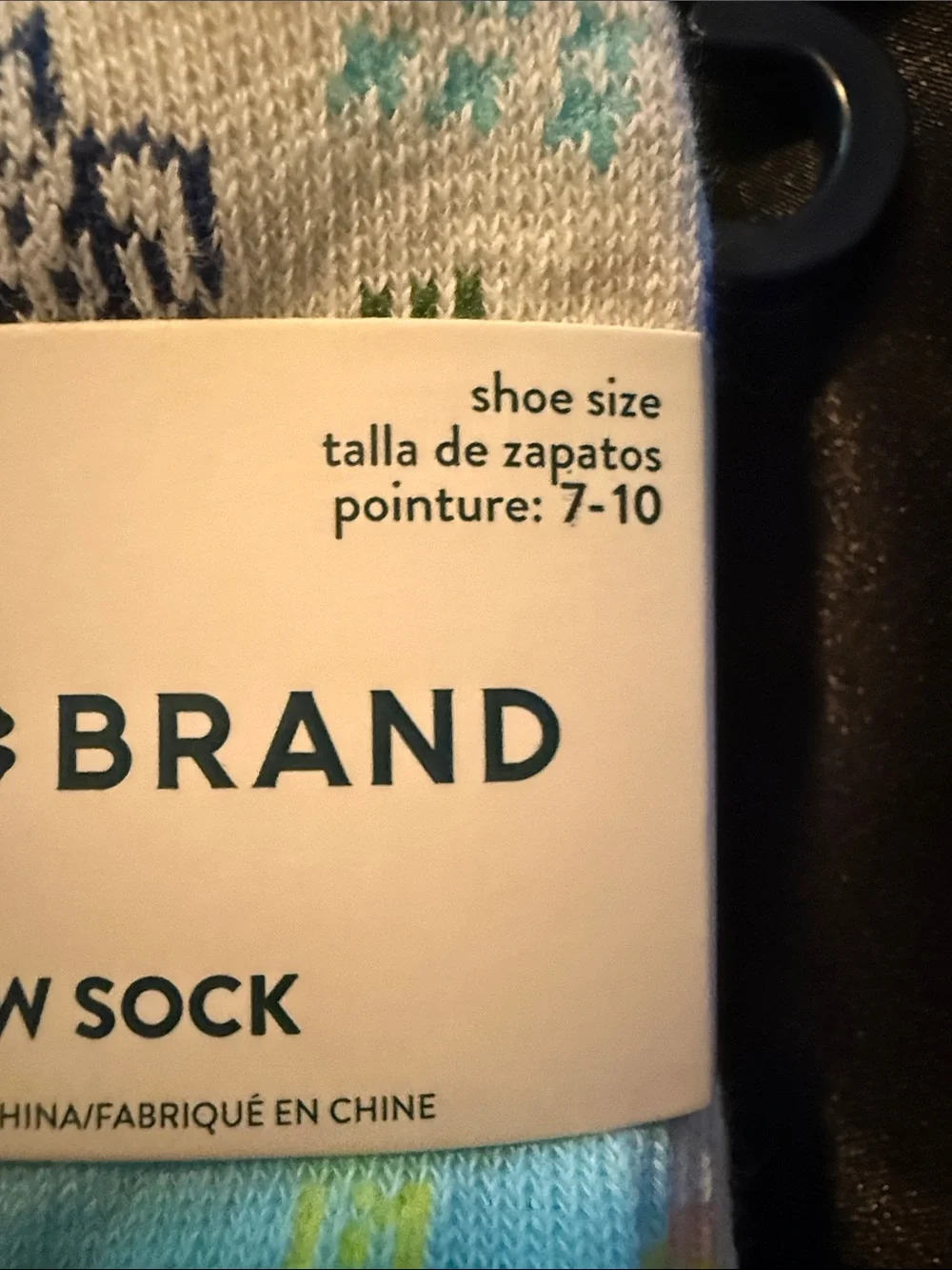 Lucky Brand kids No-Show Socks in Light Blue, White & Yellow (5-Pack)